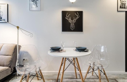 Ujlipotvaros Apartment | The Grey - Studio apartment with SLEEPING LOFT in the center of Budapest