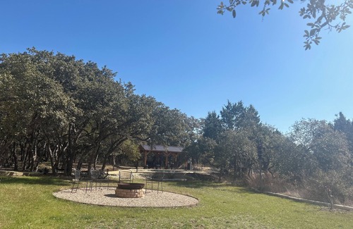 Wimberley House | The Hama a Tommy Bahama Airstream on a small Horse Farm with a Pool