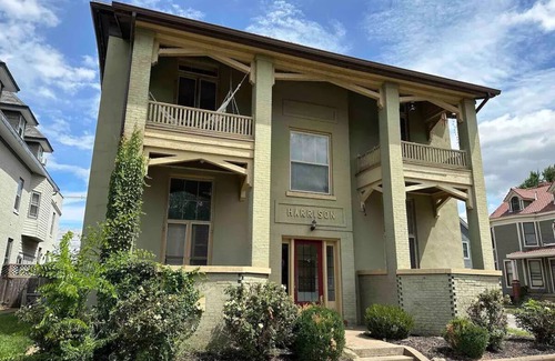 Evansville Apartment | The Harrison A/1BD/1BA Apt steps from Riverfront