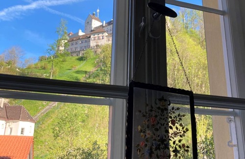 Hohenaschau im Chiemgau Apartment | The historic Haus zur Burg invites you: Apartment ciao-aschau castle view
