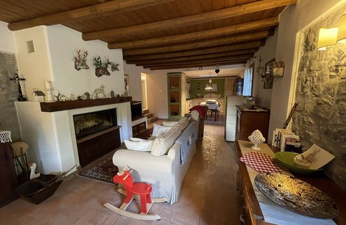 Laino House | The House Between the Lakes.nA unique place between Lake Como and Lake Lugano.