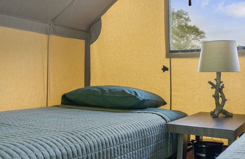 Peace Valley RV Rental | The Jude- our smallest accommodation