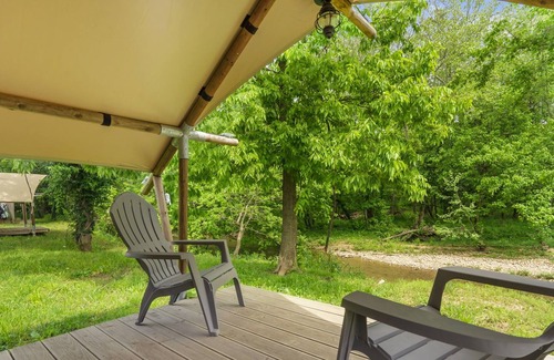 Peace Valley RV Rental | The Jude- our smallest accommodation