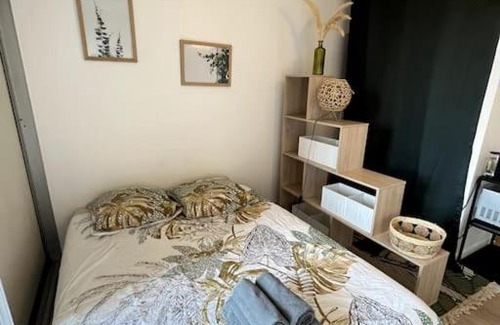 Romans-sur-Isere Apartment | The Jungle Studio, loggia & parking dans résidence