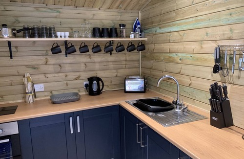 Winterbourne Ski Chalet | The Knapsack Is a unique wooden cabin in the stunning Frome Valley walk way