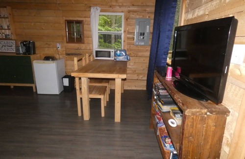 River Denys Cabin | The Lazy Moose Cabin-Rustic Dry Cabin