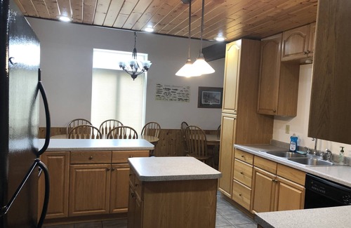Squaw Lake House | The Lodge; Sleeps up to 24 people. Located on the River with great fishing.