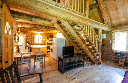Packwood Cabin | The Log Cabin on 8 acres