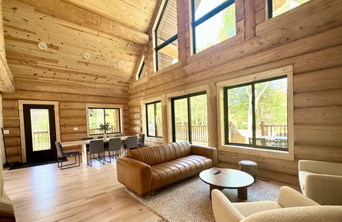 Spring Brook House | The Log Home @ Spring Brook Resort