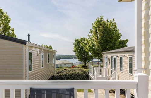 Hamworthy Apartment | The Lookout - a caravan that sleeps 4 guests in 2 bedrooms