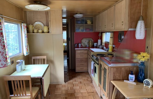 Sherman House | The Mansion Vintage Trailer at Tin Can Acres, 1957 Spartan Royal Mansion