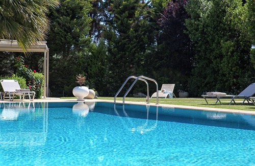 Chalcis Resort | The Marble Resort- Complex of 3 Luxury Villas, Beachfront with swimming pool
