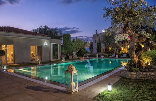 Chalcis Resort | The Marble Resort- Complex of 3 Luxury Villas, Beachfront with swimming pool