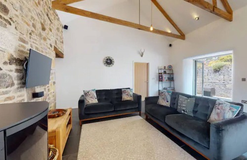 St Austell House | The Milking Parlour, Cornwall - Eco friendly, high spec, rural barn. South coast