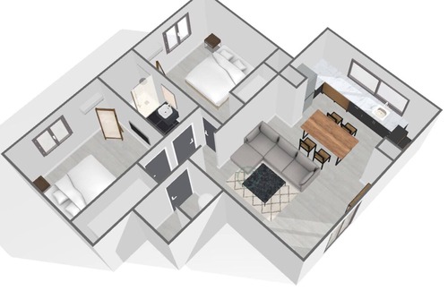 Perigueux Apartment | The Moderna Cocooning - Air-conditioned
