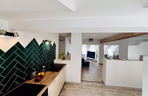Jesenik Apartment | The Mountain Sky Apartment - prostorný loft 198 m2 s lesem za okny vhodný pro rodiny s dětmi, terasa, dětský koutek, parkování zdarma