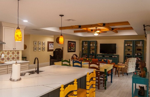 Floral City House | The Oasis - a tranquil retreat w/pool, hot tub and dry sauna
