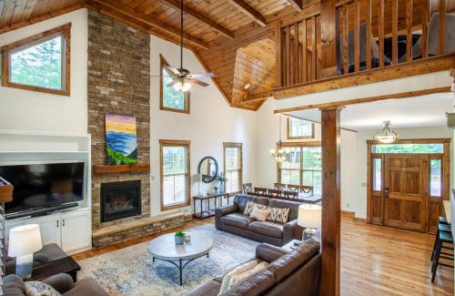 Townsend House | The Peaceful Perch Fireplace Community Amenities