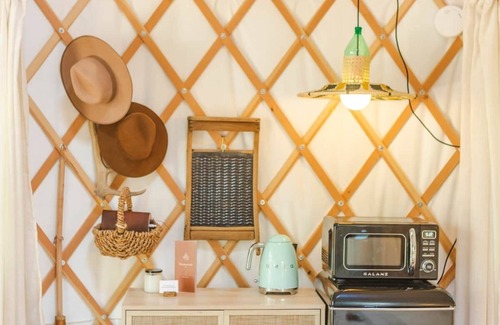 Lakeway House | The Peacock Yurt