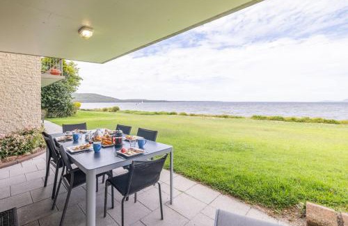 Soldiers Point Apartment | The Pelicans 2 ground floor unit on the waterfront