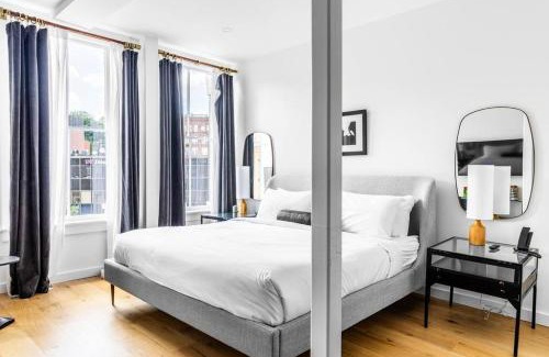 Bangor Apartment | The Phenix Historic DTWN Hotel, King Bed, Pickering Square View, Room # 301