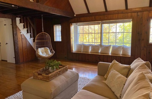 Lake Mohawk House | The Red Door Cabin at Lake Mohawk