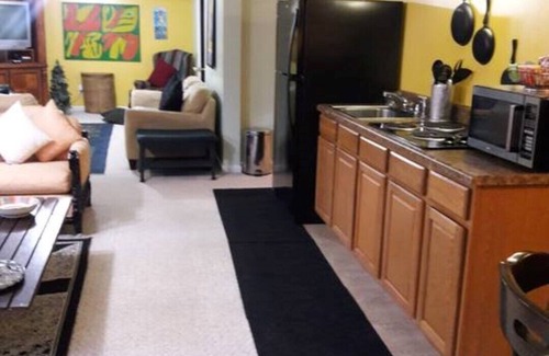 Lawrenceville House | The Red Terrace Apartment.
