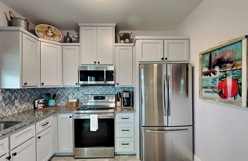 Rockport House | The Reel Getaway | Waterfront Home, Private Fishing Dock, Covered Patio + Swing!
