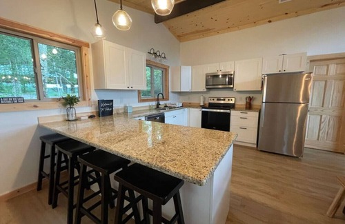 Alpine Lake House | The Refuge-lake views at Alpine Lake