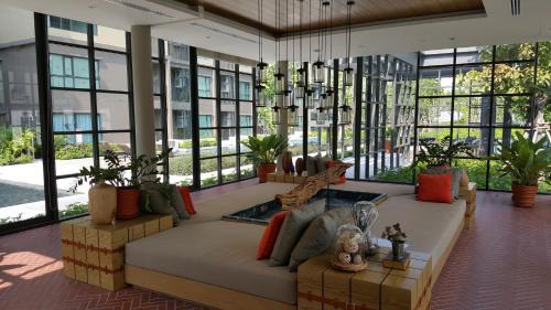 Cha-am Apartment | The Relaxing Room Pool Access at Rain Resort Condominium Cha Am- Hua Hin