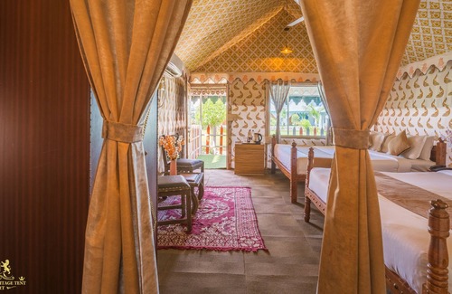 Rajpipla Hotel | The Royal Heritage Tent Resort - Statue Of Unity