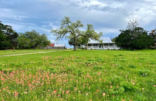Round Top House | The Rustic Barn @ The NEST at Round Top 6mil to The Square