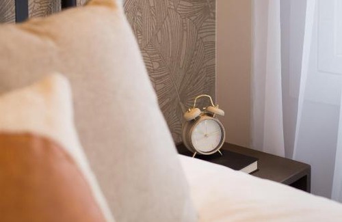 Little Italy Apartment | The Santamaria Golden Palms Studio by Den Stays