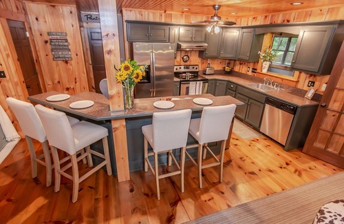 Fountain Run Cabin | The Shady Pine @ Barren River Lake, KY~ Luxury Cabin, Hot Tub, Mammoth Cave