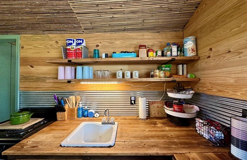 Pocahontas Cabin | The Shanty + Private Sandy Beach + Wi-Fi (very secluded)