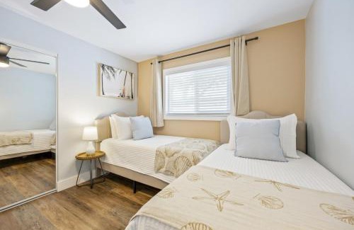 Cocoa Beach Apartment | The Shark Tank Cocoa Beach - Coastal Modern, Downtown, 5-Min Walk to Beach, Shops & Bars