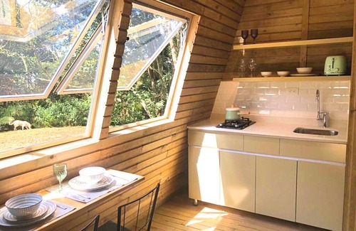 Guarne Cabin | The Shire Glamping - nestled among lush trees, tranquil atmosphere