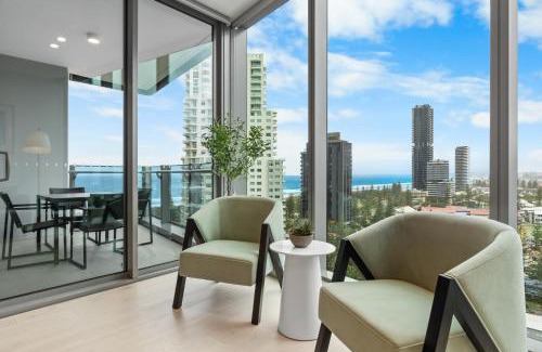 Broadbeach Apartment | The Signature - Brand New Ocean View 2BR Unit with Parking Infinity Pool