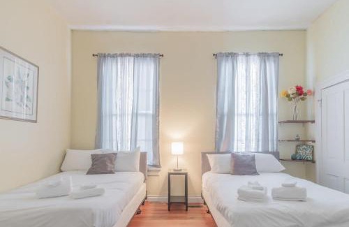 Columbus Apartment | The Sunny Southern Manse Front Walk Downtown
