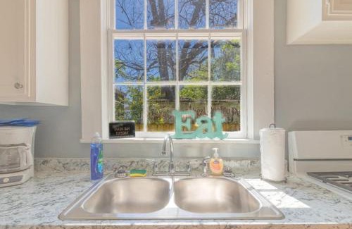 Columbus Apartment | The Sunny Southern Manse Back Walk Downtown