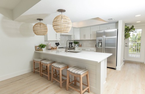 Palm Island Villa | The Sunsets are amazing from this newly renovated villa on the Gulf, B1211A+