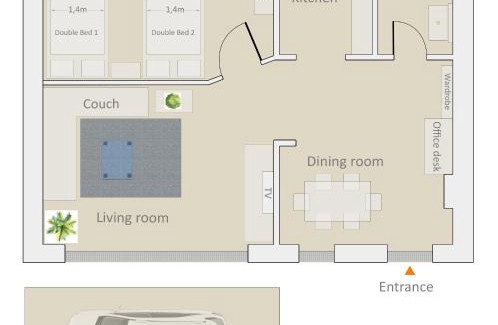 Region Hannover District Apartment | The Townhouse Apartment