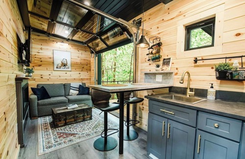 Charlevoix House | The Treehouse escape is set amidst 55 acres of natural beauty