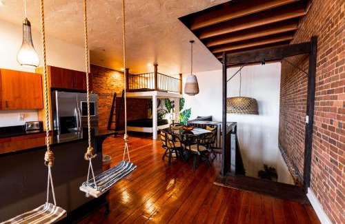 Commercial Street Historic District Apartment | The Two Story Loft