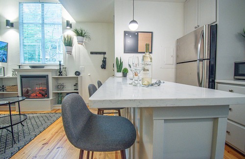 Fayetteville Apartment | The Wanderer - Walk To Downtown - On Bike Trail