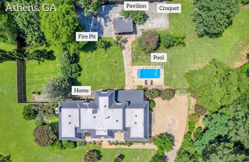 Athens House | The Wexford French Chateau w Pool