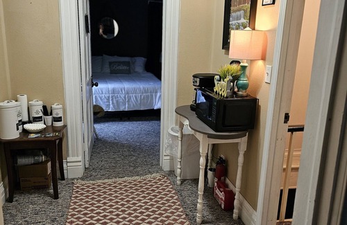 Eminence Other | The Woods and Willow Room. 1 queen bed .cot can be added and private bathroom