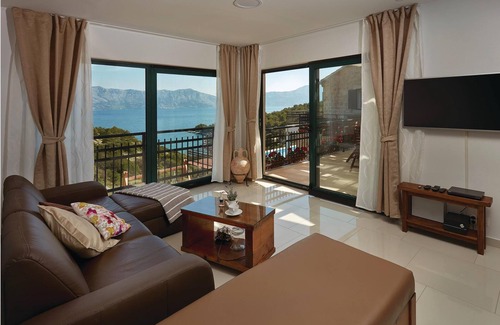 Povlja House | This beautiful domicile with pool is located in a beautiful bay, surrounded by olive and pine trees,