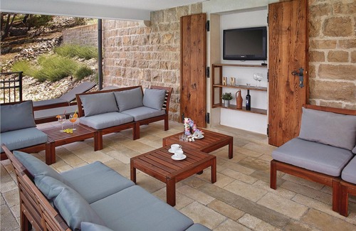 Povlja House | This beautiful domicile with pool is located in a beautiful bay, surrounded by olive and pine trees,