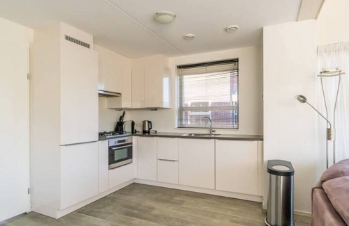 Oude-Tonge House | This detached island house has a modern appearance. The living room is on the ground floor. In the g